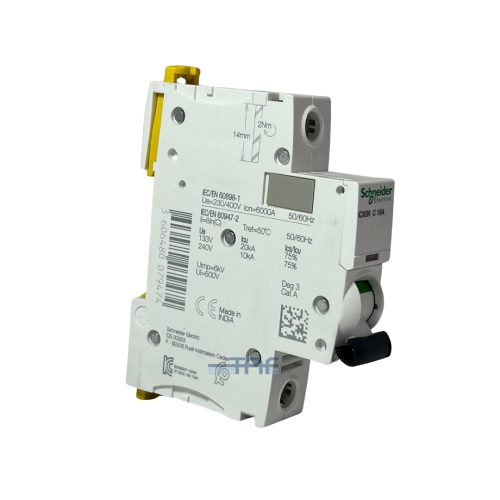 کلید مینیاتوری تک پل 16 آمپر اشنایدر