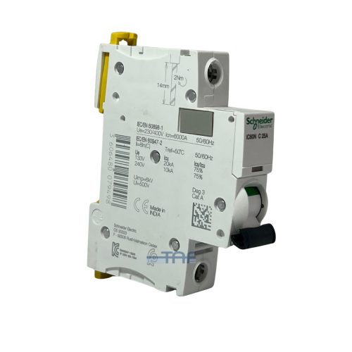 کلید مینیاتوری تک پل 25 آمپر اشنایدر