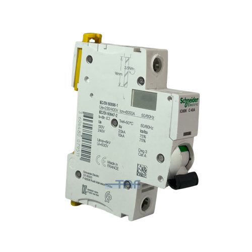 کلید مینیاتوری تک پل 40 آمپر اشنایدر