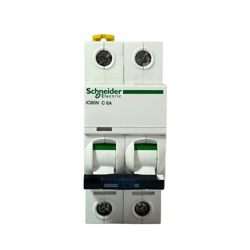 کلید مینیاتوری 2 پل 6 آمپر اشنایدر