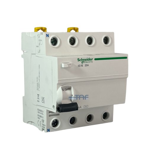 کلید محافظ جان 4 پل 25 آمپر اشنایدر