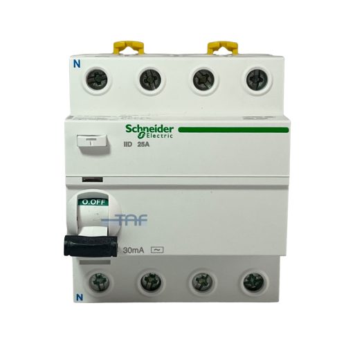 کلید محافظ جان 4 پل 25 آمپر اشنایدر