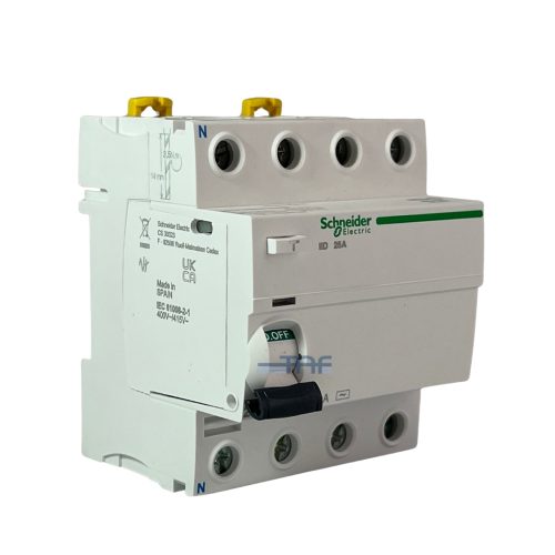 کلید محافظ جان 4 پل 25 آمپر اشنایدر