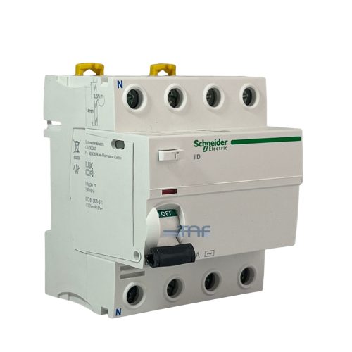 کلید محافظ جان 4 پل 63 آمپر اشنایدر