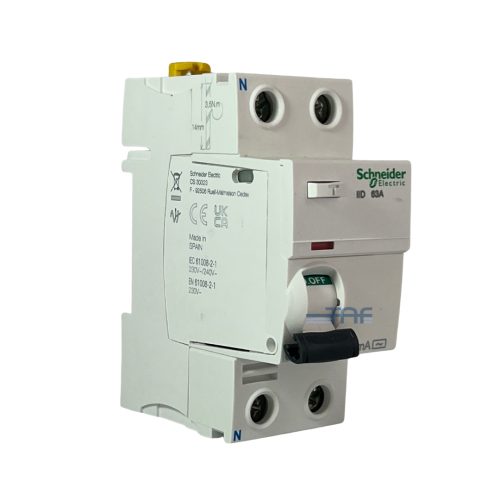 کلید محافظ جان 2 پل 63 آمپر اشنایدر