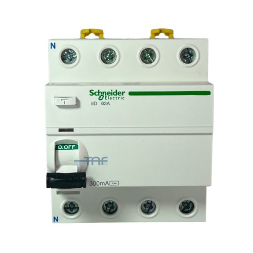 کلید محافظ جان 4 پل 63 آمپر اشنایدر
