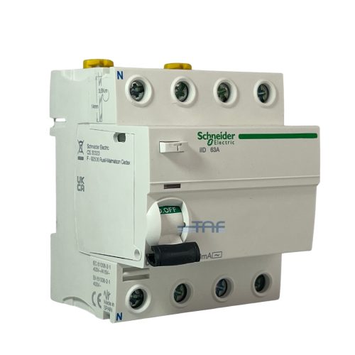 کلید محافظ جان 4 پل 63 آمپر اشنایدر