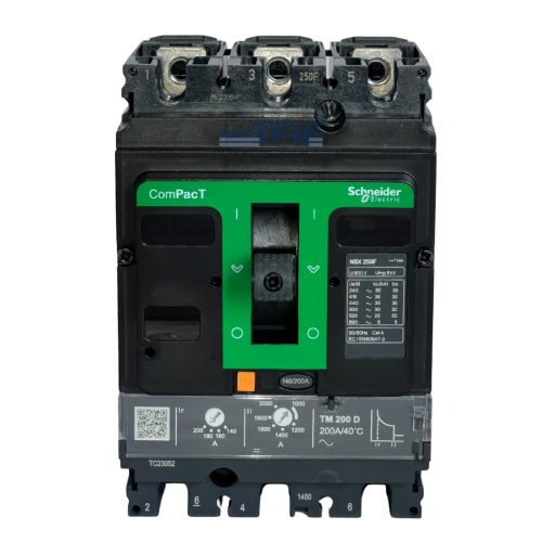 کلید اتوماتیک 3 پل 200 آمپر اشنایدر