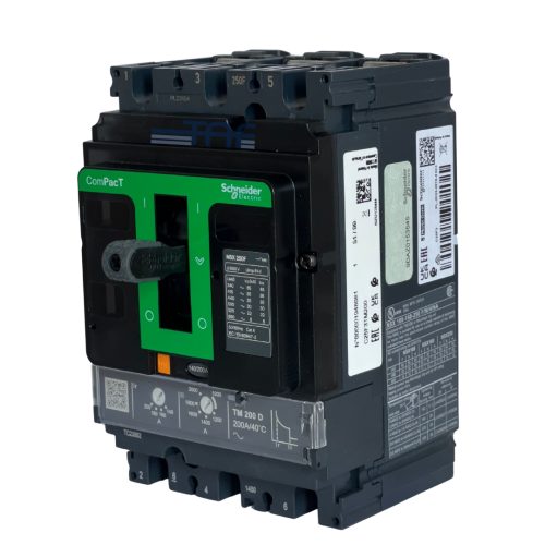 کلید اتوماتیک 3 پل 200 آمپر اشنایدر