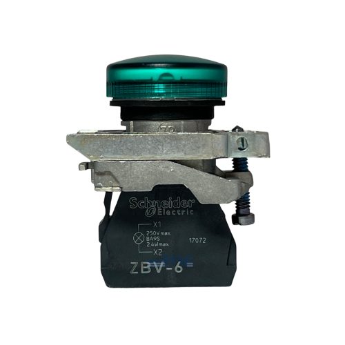 چراغ سیگنال فلزی سبز اشنایدر