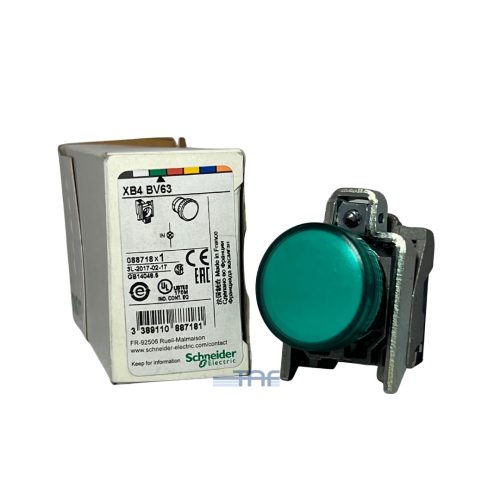 چراغ سیگنال فلزی سبز اشنایدر