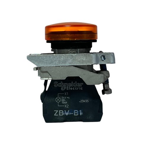 چراغ سیگنال فلزی زرد اشنایدر