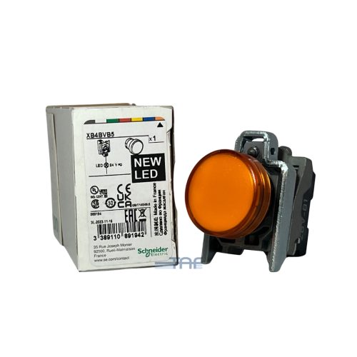 چراغ سیگنال فلزی زرد اشنایدر