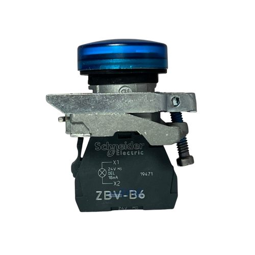 چراغ سیگنال فلزی آبی اشنایدر