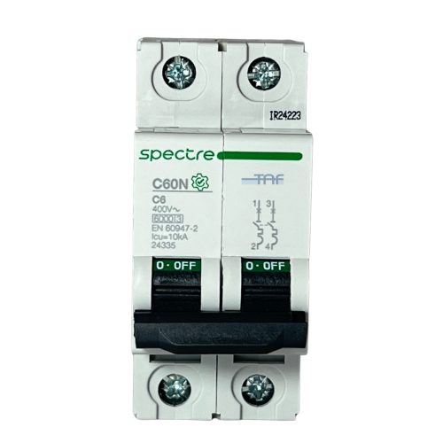 کلید مینیاتوری 2 پل 6 آمپر اسپکتر