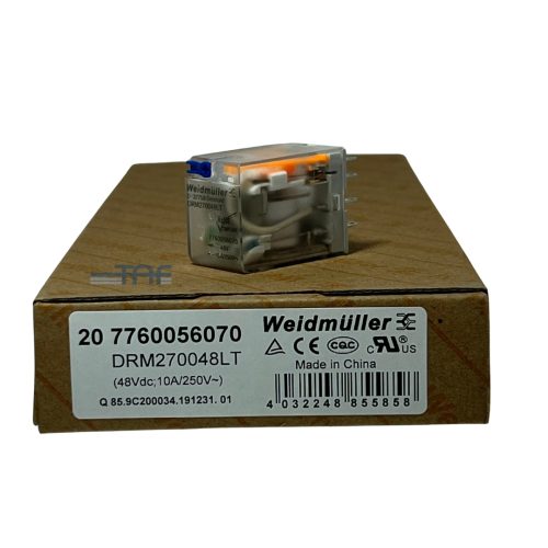 رله دو کنتاکت 48VDC وایدمولر