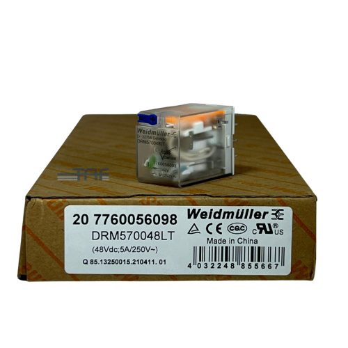 رله چهار کنتاکت 48VDC وایدمولر