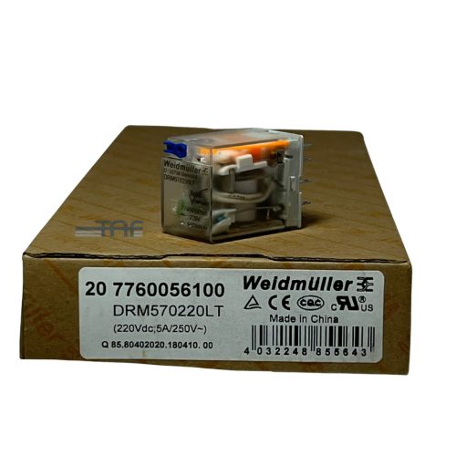 رله چهار کنتاکت 220VDC وایدمولر