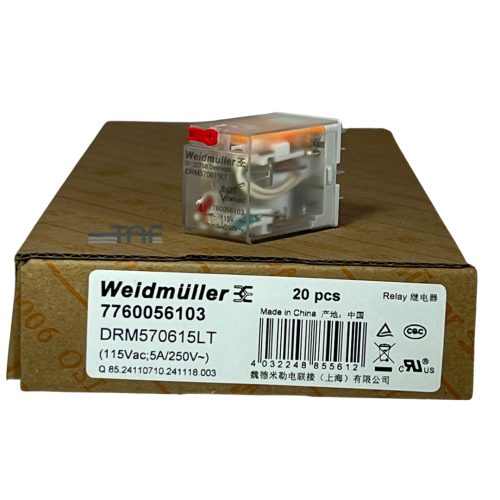 رله چهار کنتاکت 115VAC وایدمولر