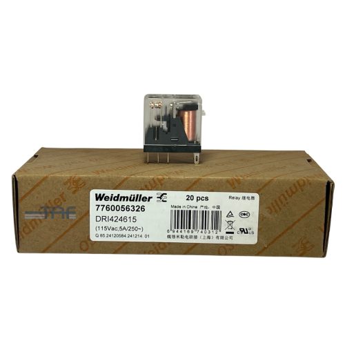 رله دو کنتاکت 115VAC وایدمولر (16MM)